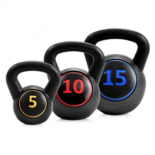 5 10 15 lbs Weight Kettlebell Home Fitness 3 Pieces Set Kettle Bell 5 10 15 lbs Weight Kettlebell Home Fitness 3 Pieces Set Kettle Bell