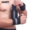AOLIKES 1 PCS Wristband Wrist Support Weight Lifting Gym Training Wrist Support Brace Straps Wraps Crossfit Powerlifting