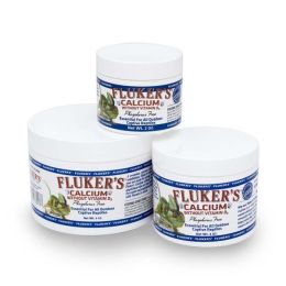 Flukers Calcium Supplement without Vitamin D3 and Phosphorus 4 oz