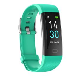 S5 Fitness Tracker Smart Watch Sports Watch Bracelet blood pressure fitness heart rate meter step temperature waterproof sports bracelet (colour: green)